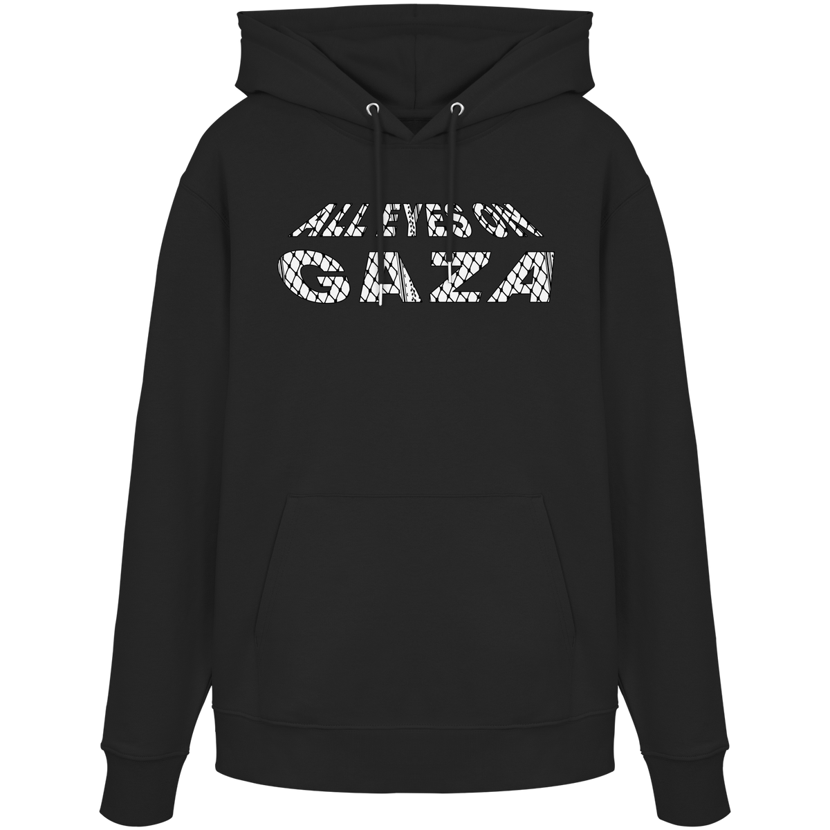 All Eyes on Gaza Kufiyah Hoodie
