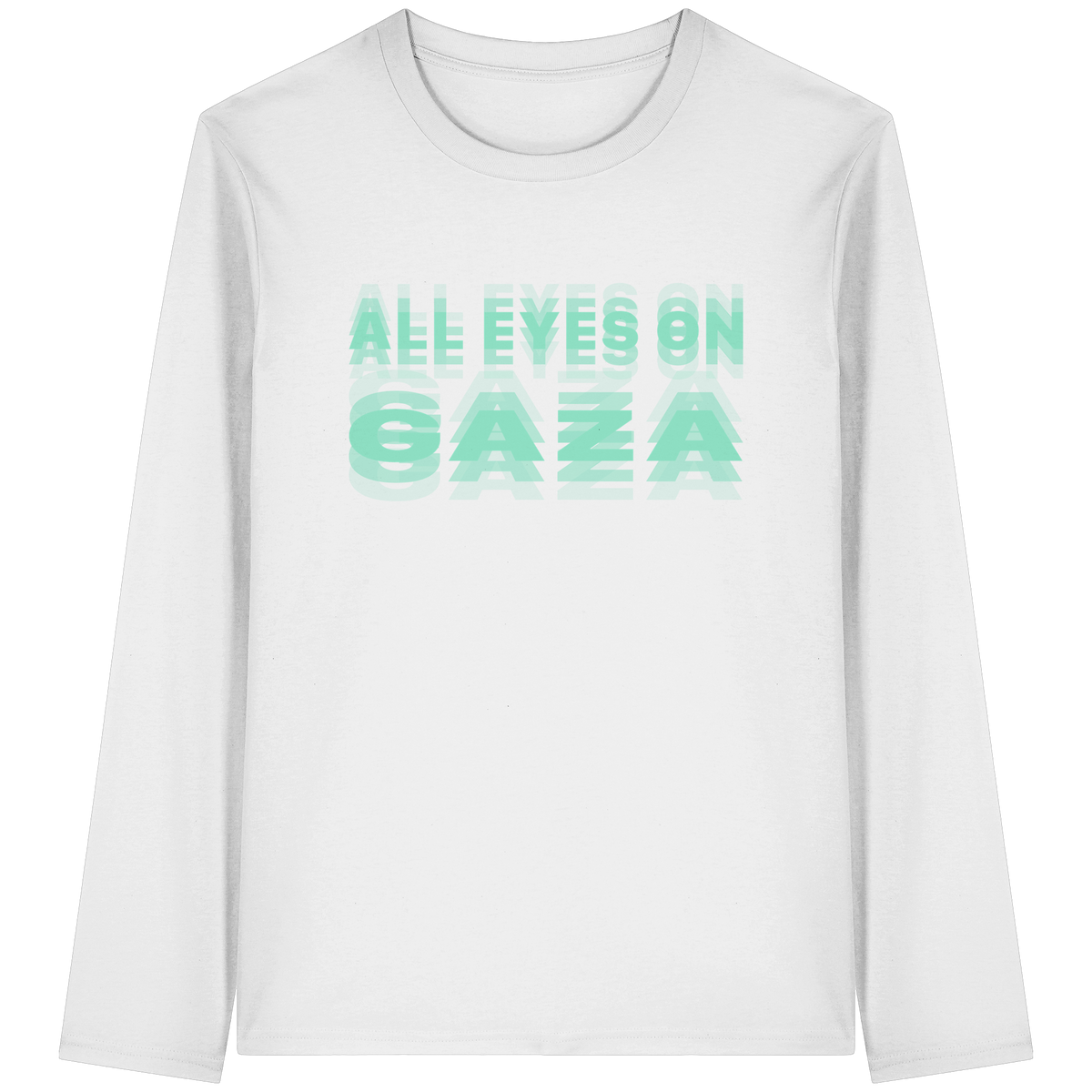 All Eyes on Gaza Longsleeve (mint)