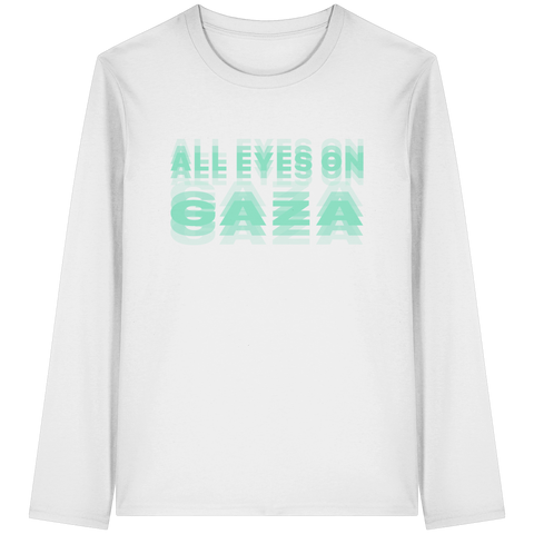 All Eyes on Gaza Longsleeve in Mint