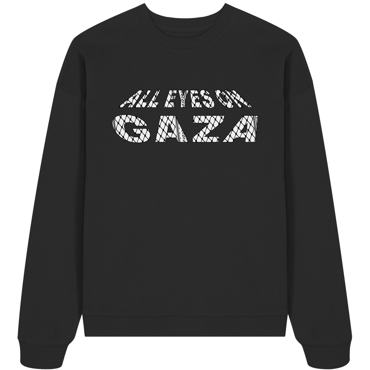 All Eyes on Gaza Kufiyah Sweatshirt