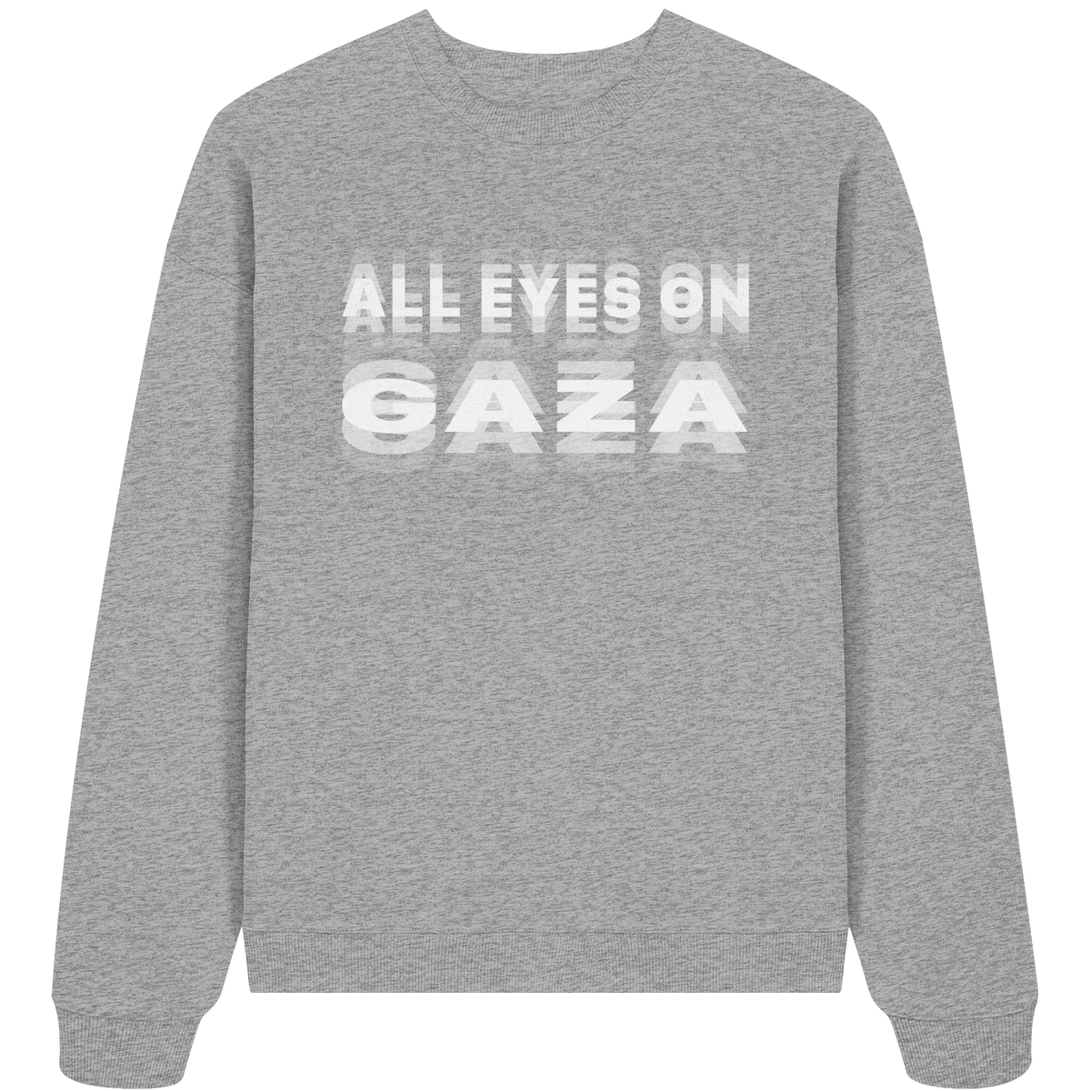 All Eyes on Gaza Sweatshirt (heather grey)