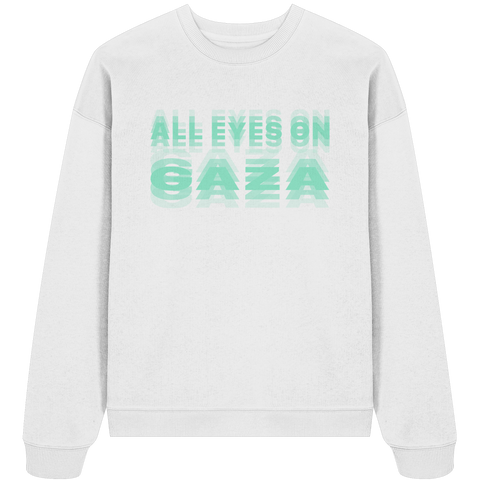 All Eyes on Gaza Sweatshirt in Mint