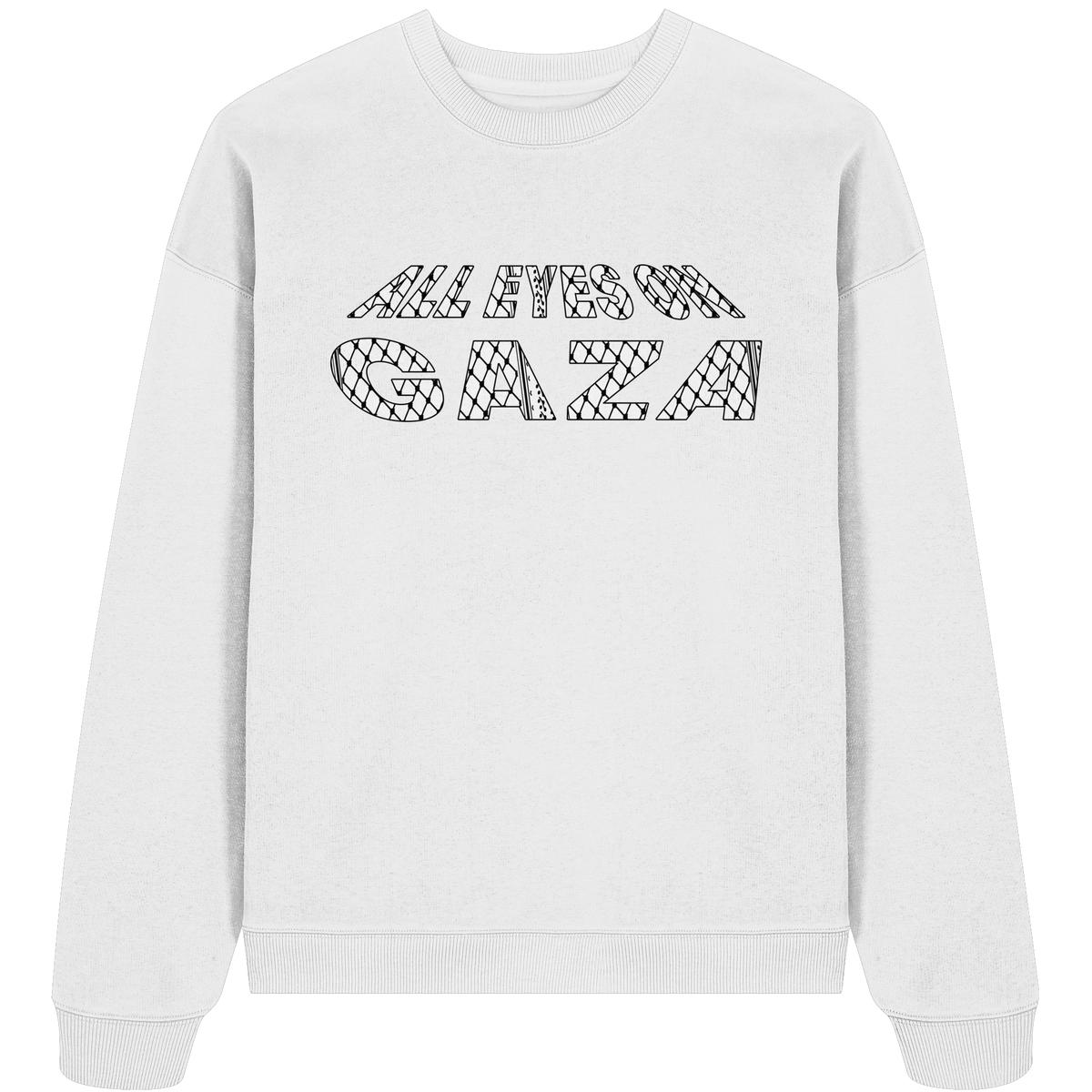All Eyes on Gaza Kufiyah Sweatshirt