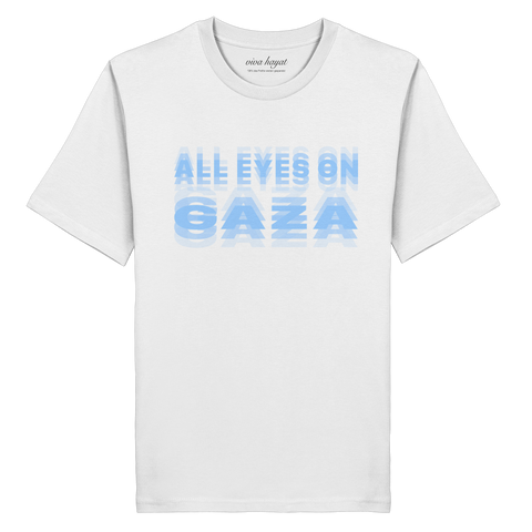 All Eyes on Gaza in Blau